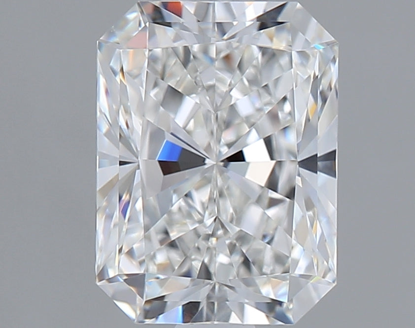 1.50 Carat Radiant Shaped, Ideal Cut, F Color, IF Clarity, IGI Certified Lab Grown Diamond