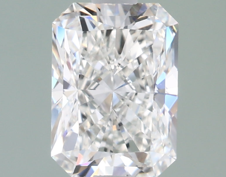 1.53 Carat Radiant Shaped, Excellent Cut, G Color, VVS1 Clarity, IGI Certified Lab Grown Diamond