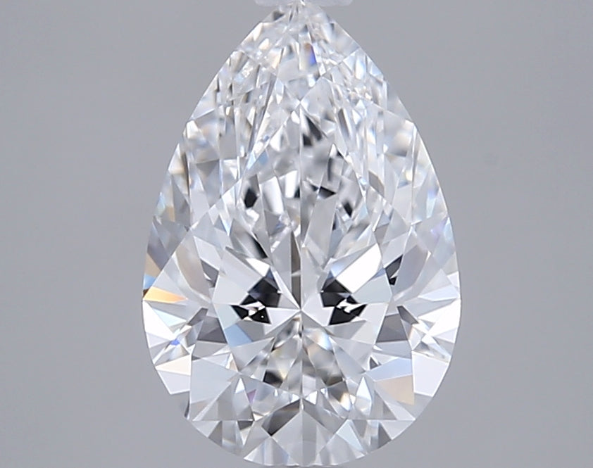 1.64 Carat Pear Shaped, Ideal Cut, D Color, VVS1 Clarity, IGI Certified Lab Grown Diamond