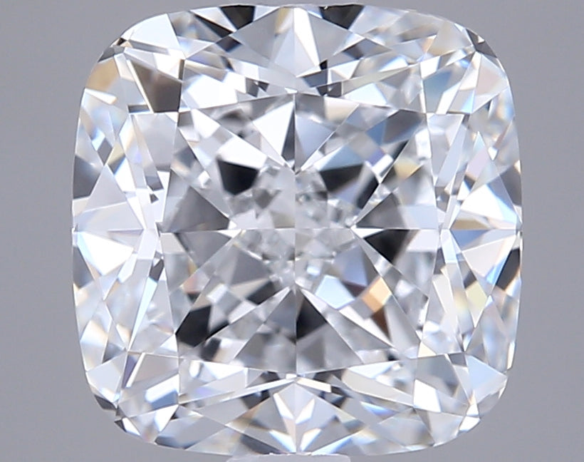 2.65 Carat Cushion Shaped, Ideal Cut, E Color, VVS1 Clarity, IGI Certified Lab Grown Diamond