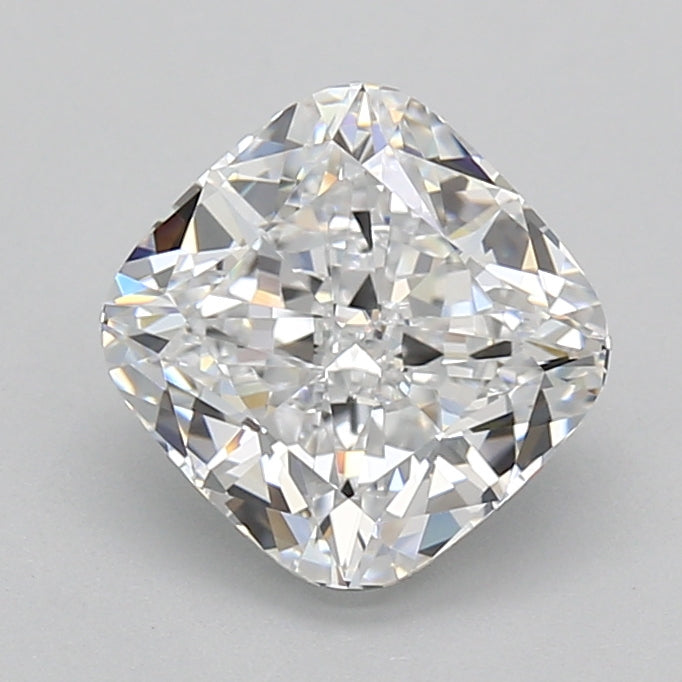 2.51 Carat Cushion Shaped, Ideal Cut, D Color, VVS1 Clarity, IGI Certified Lab Grown Diamond