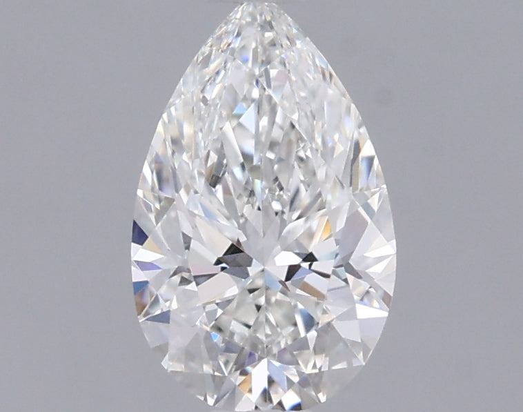 0.68 Carat Pear Shaped, Ideal Cut, F Color, VVS1 Clarity, IGI Certified Lab Grown Diamond