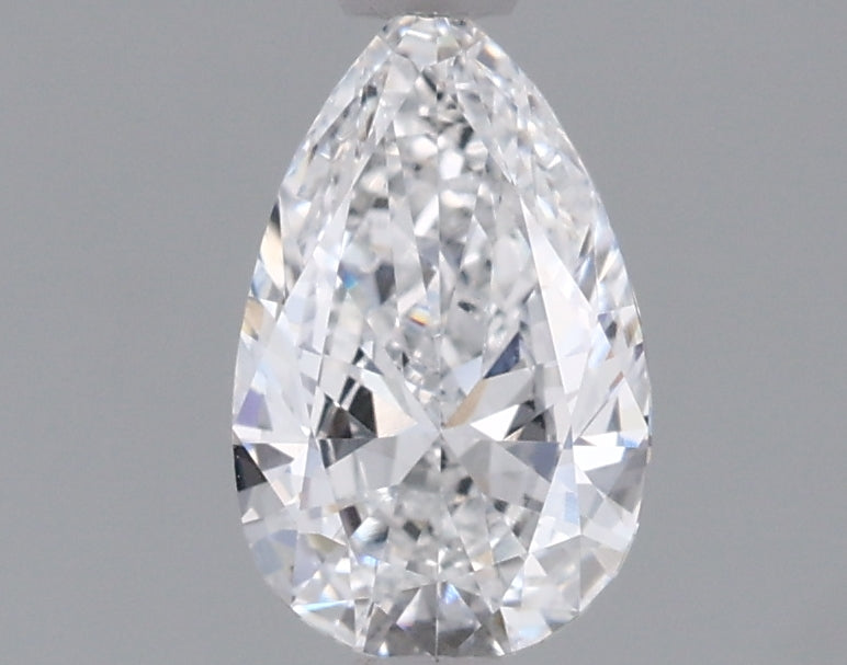 0.59 Carat Pear Shaped, Excellent Cut, E Color, VVS1 Clarity, IGI Certified Lab Grown Diamond