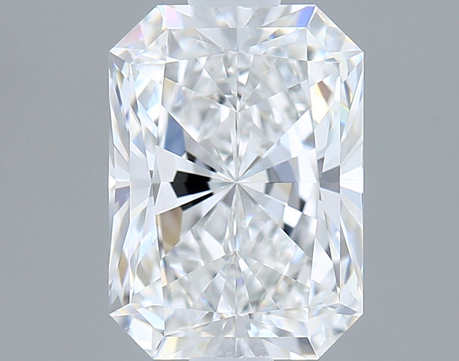 1.41 Carat Radiant Shaped, Excellent Cut, D Color, VVS2 Clarity, IGI Certified Lab Grown Diamond
