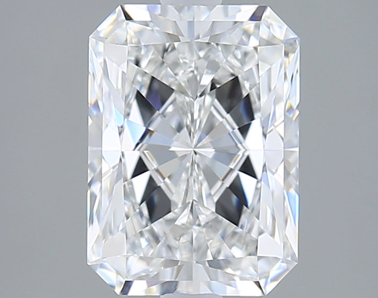 2.53 Carat Radiant Shaped, Ideal Cut, E Color, VVS1 Clarity, IGI Certified Lab Grown Diamond