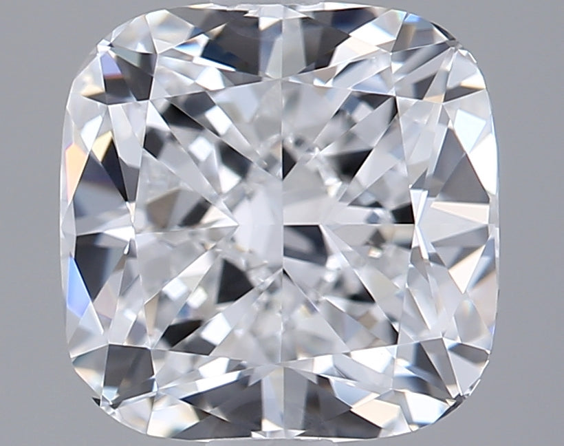 2.13 Carat Cushion Shaped, Ideal Cut, D Color, VVS1 Clarity, IGI Certified Lab Grown Diamond