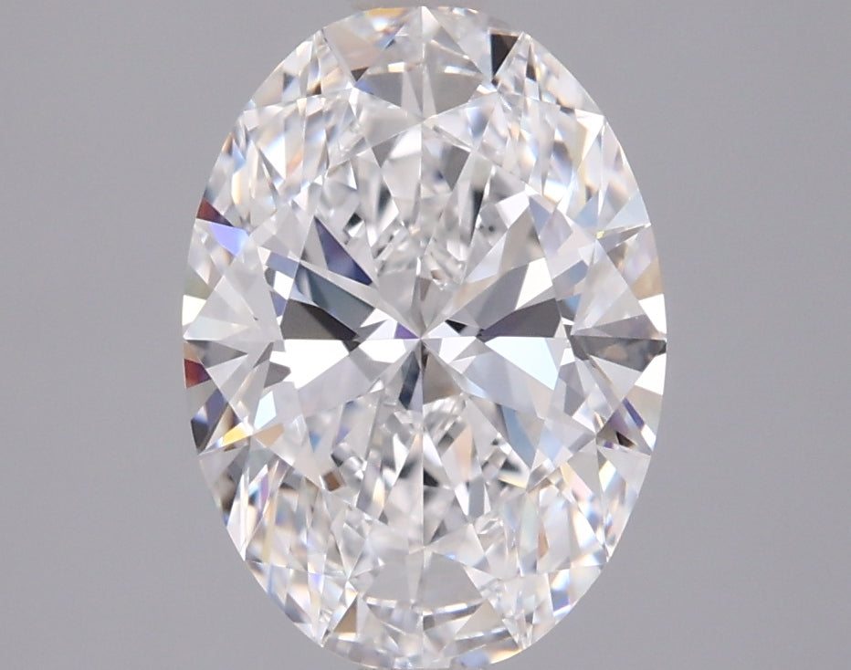 2.11 Carat Oval Shaped, Ideal Cut, D Color, VVS1 Clarity, IGI Certified Lab Grown Diamond