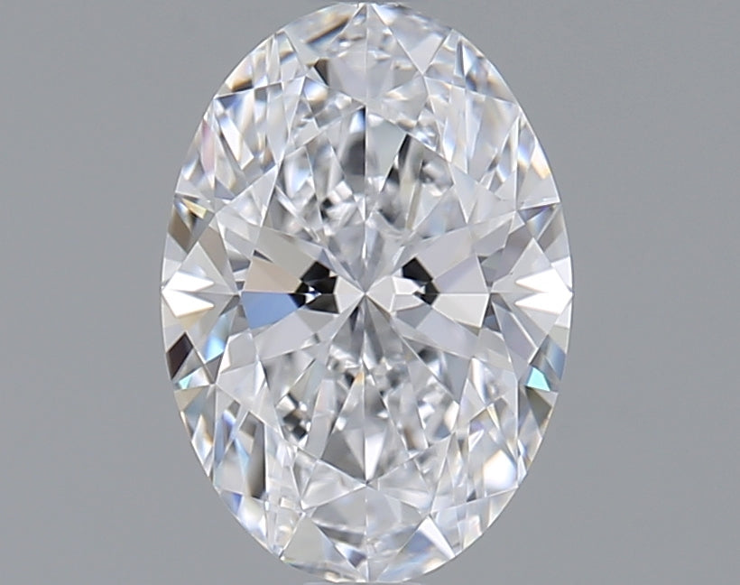 1.06 Carat Oval Shaped, Ideal Cut, D Color, VVS1 Clarity, IGI Certified Lab Grown Diamond