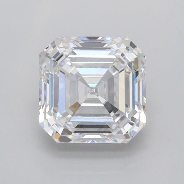 1.06 Carat Asscher Shaped, Ideal Cut, D Color, VS1 Clarity, IGI Certified Lab Grown Diamond