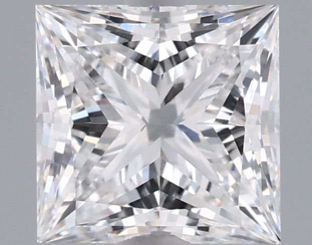 1.52 Carat Princess Shaped, Ideal Cut, E Color, VVS2 Clarity, IGI Certified Lab Grown Diamond