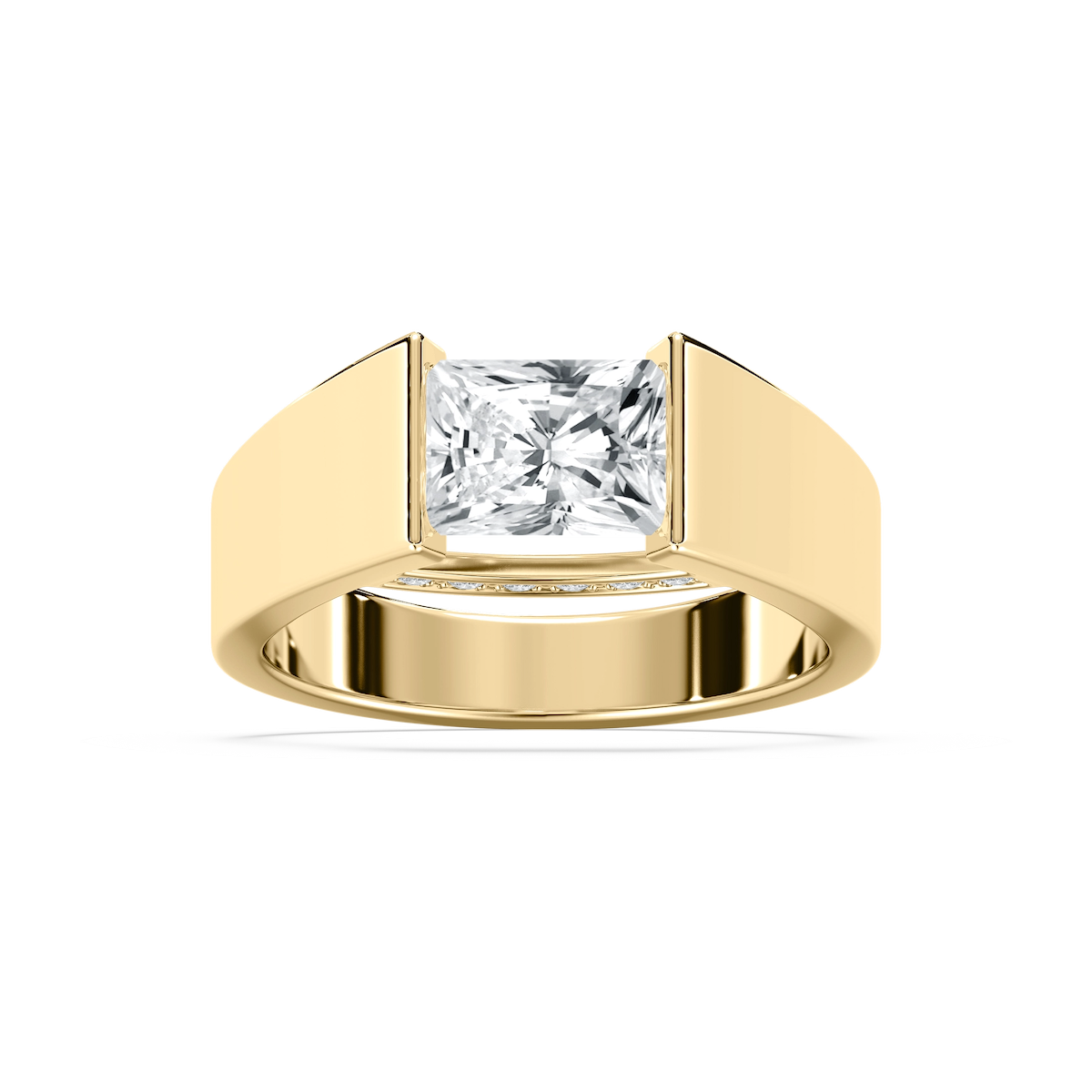 Alina Radiant Tension Set Engagement Ring