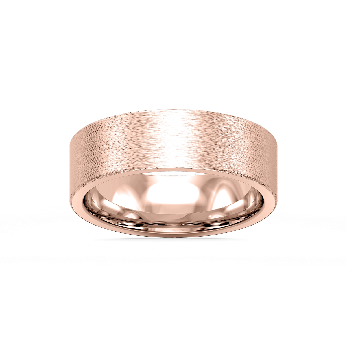 Aspen 6.00mm Flat Plain Metal Band