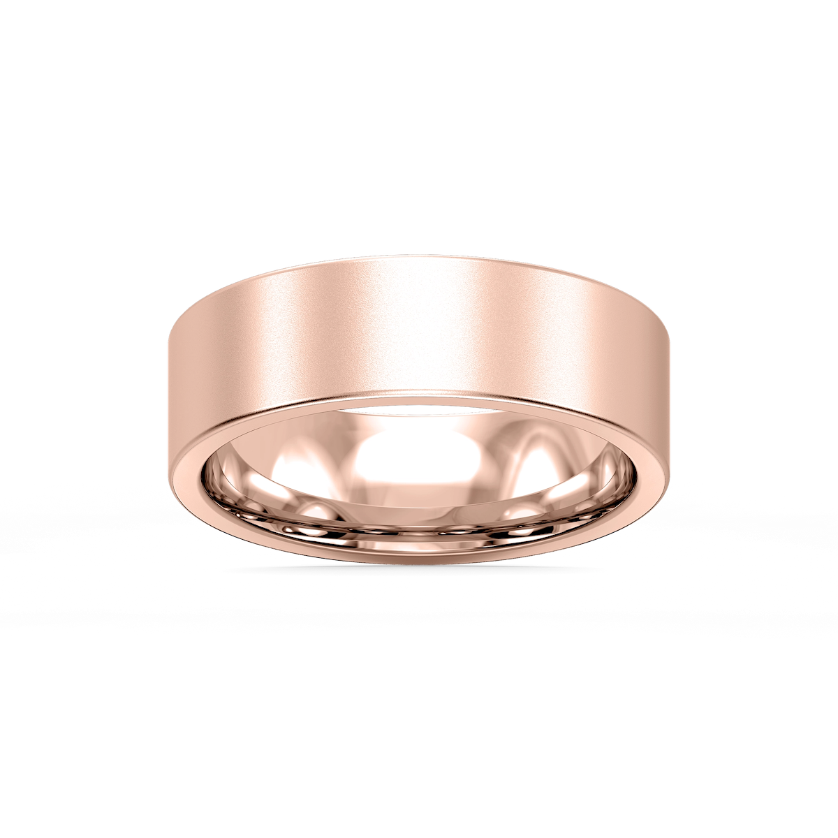 Aspen 6.00mm Flat Plain Metal Band