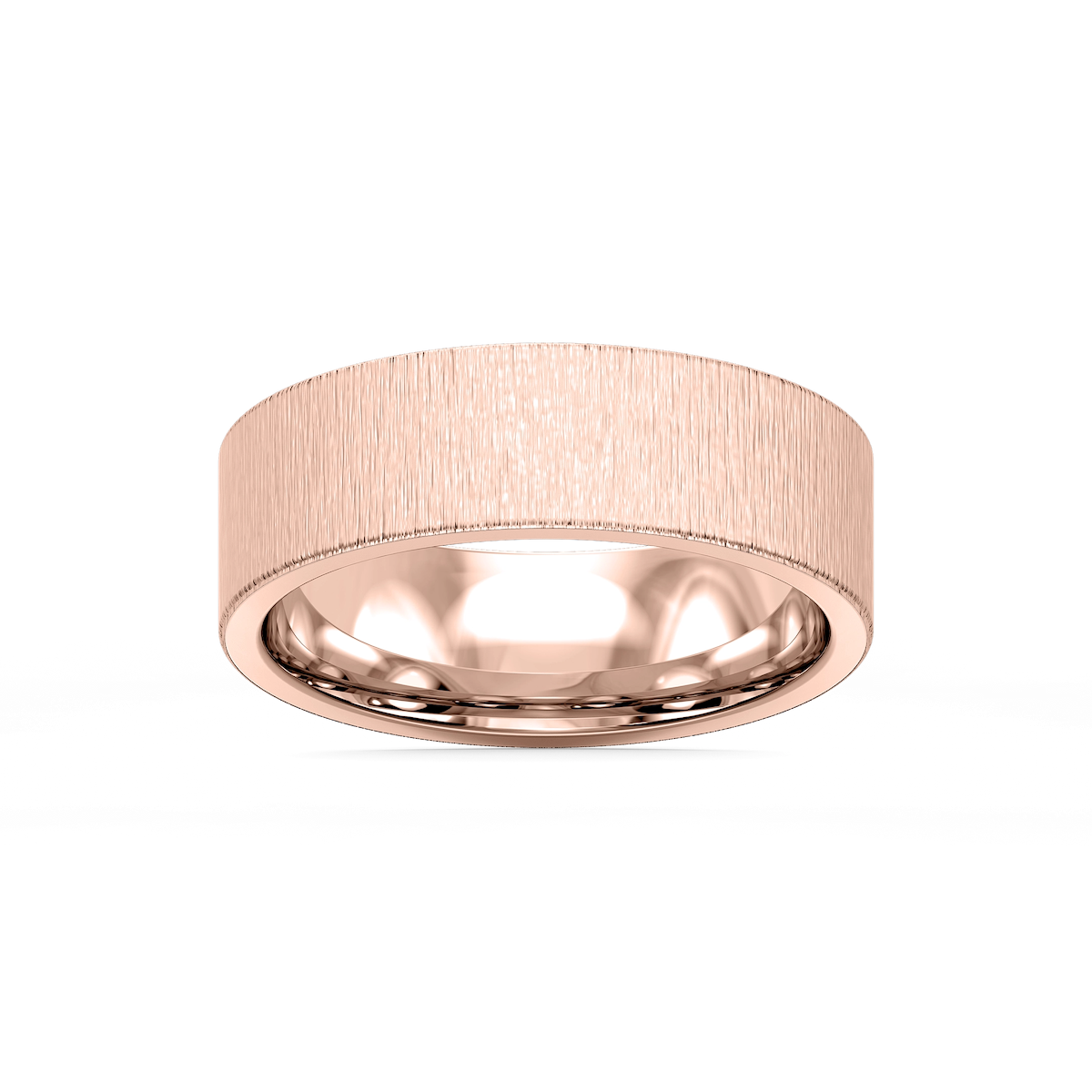 Aspen 6.00mm Flat Plain Metal Band
