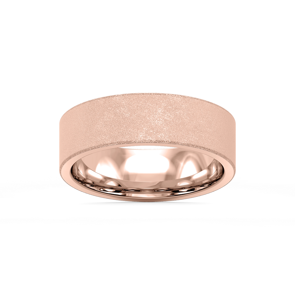 Aspen 6.00mm Flat Plain Metal Band