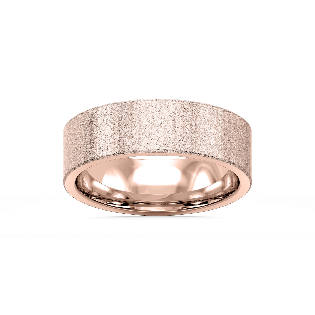 Aspen 6.00mm Flat Plain Metal Band