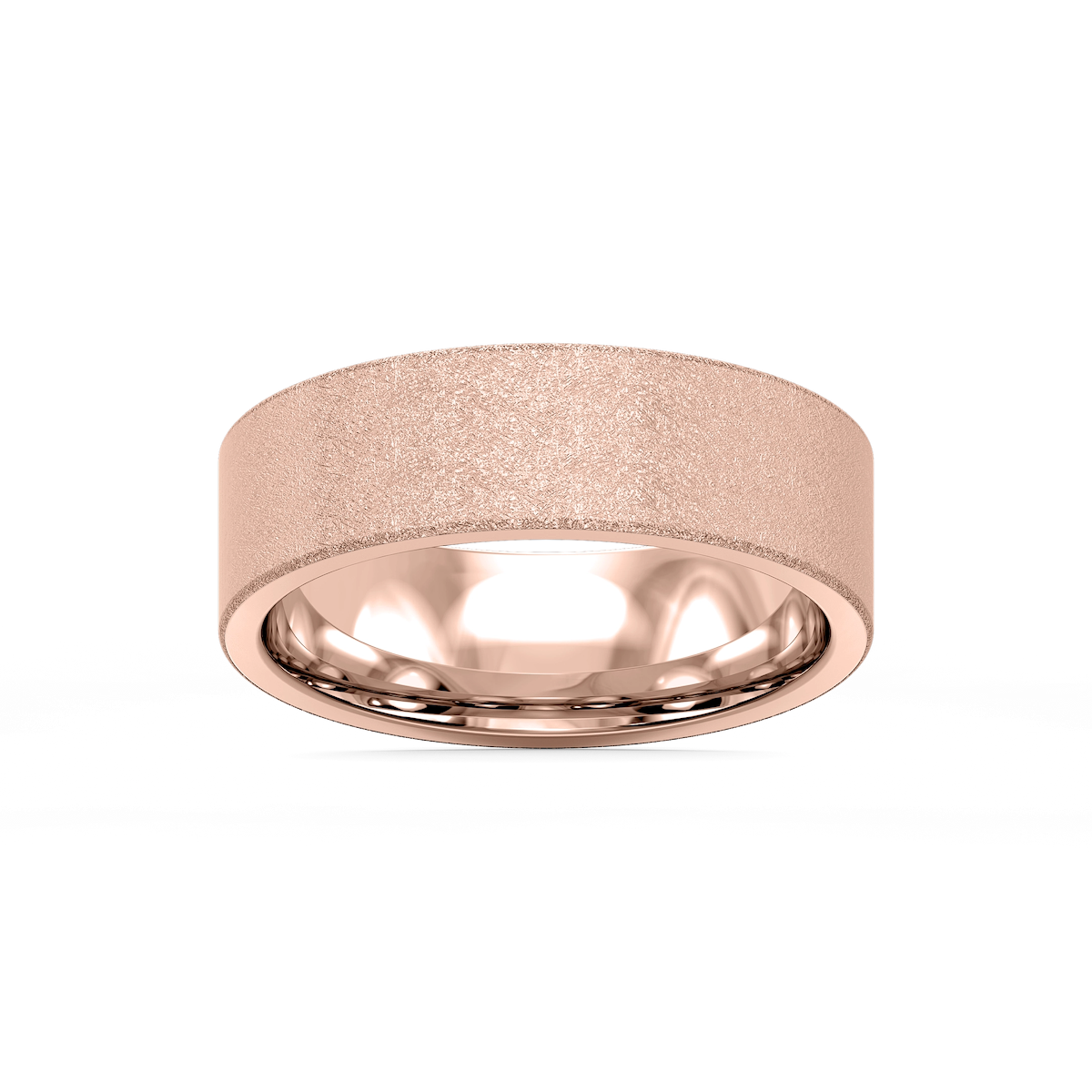 Aspen 6.00mm Flat Plain Metal Band