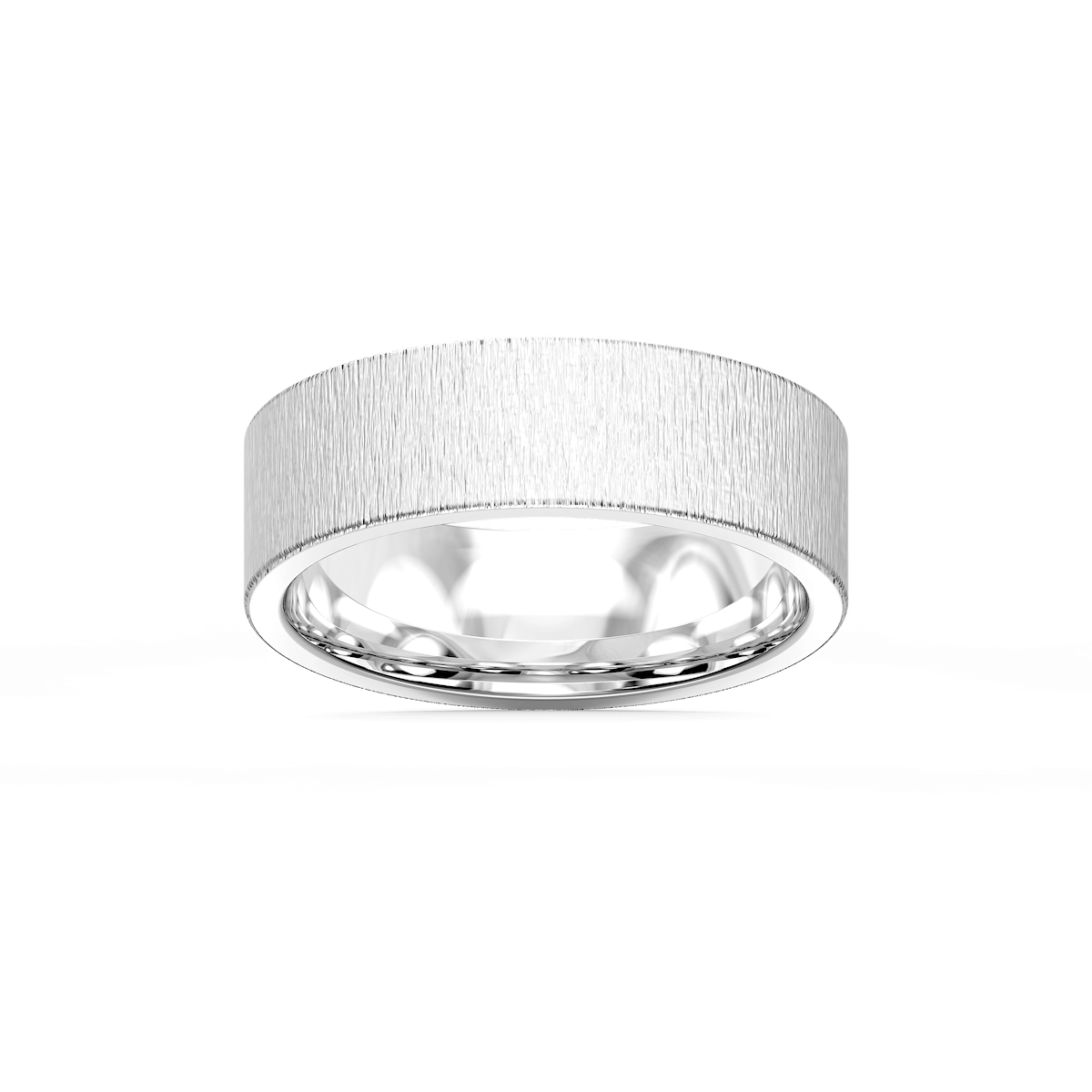 Aspen 6.00mm Flat Plain Metal Band