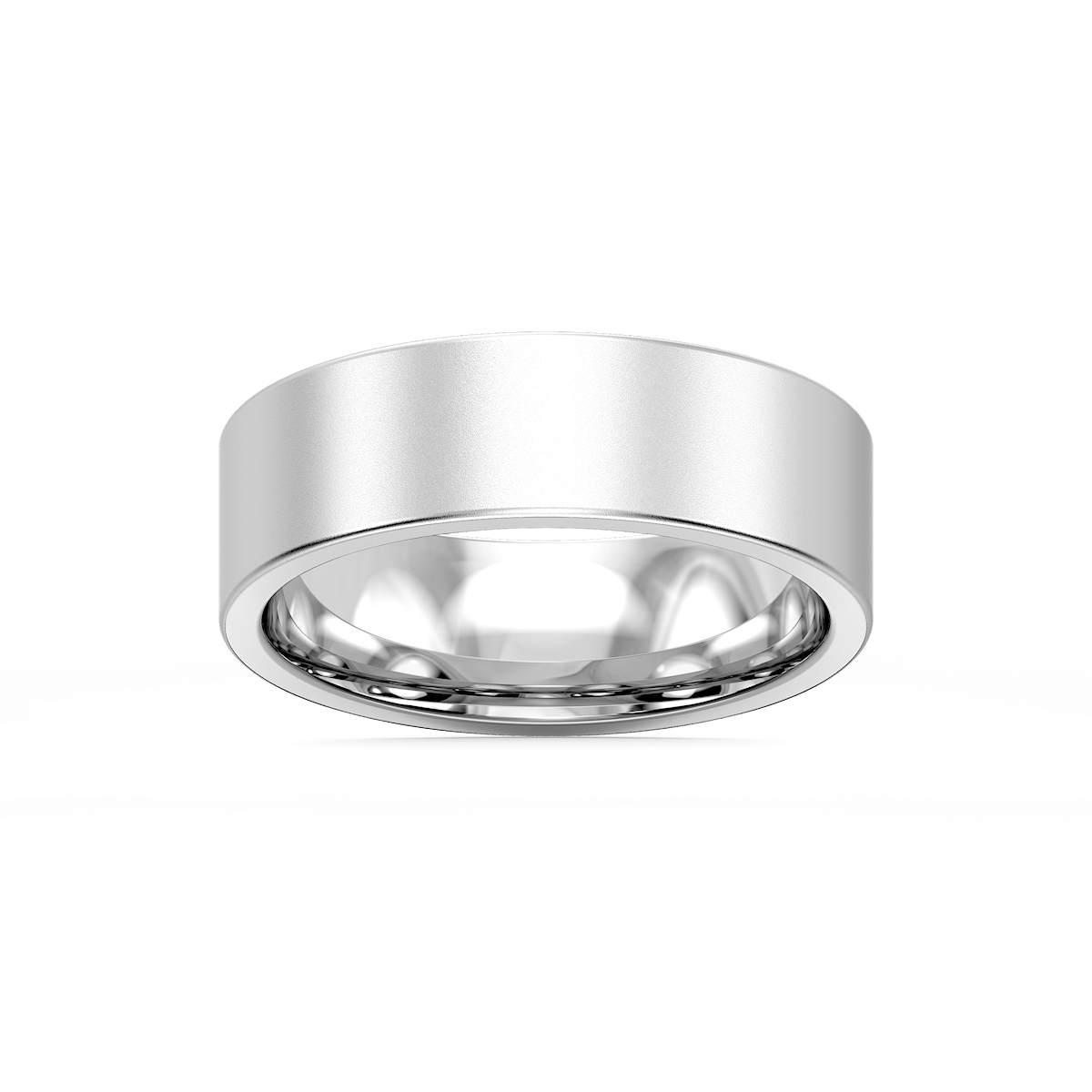 Aspen 6.00mm Flat Plain Metal Band