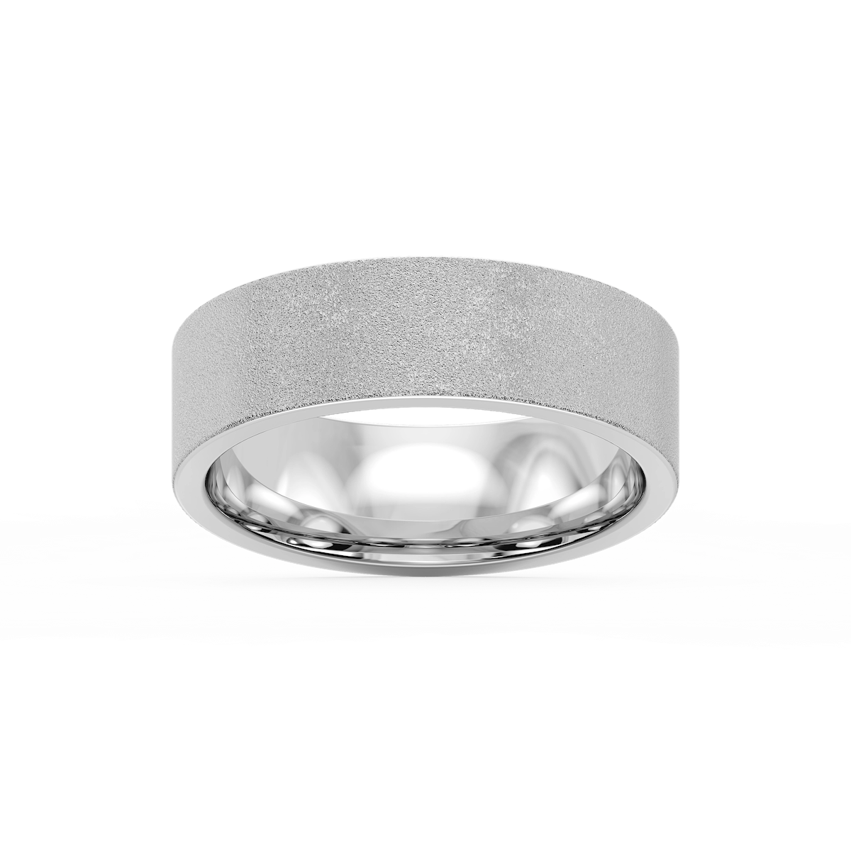 Aspen 6.00mm Flat Plain Metal Band