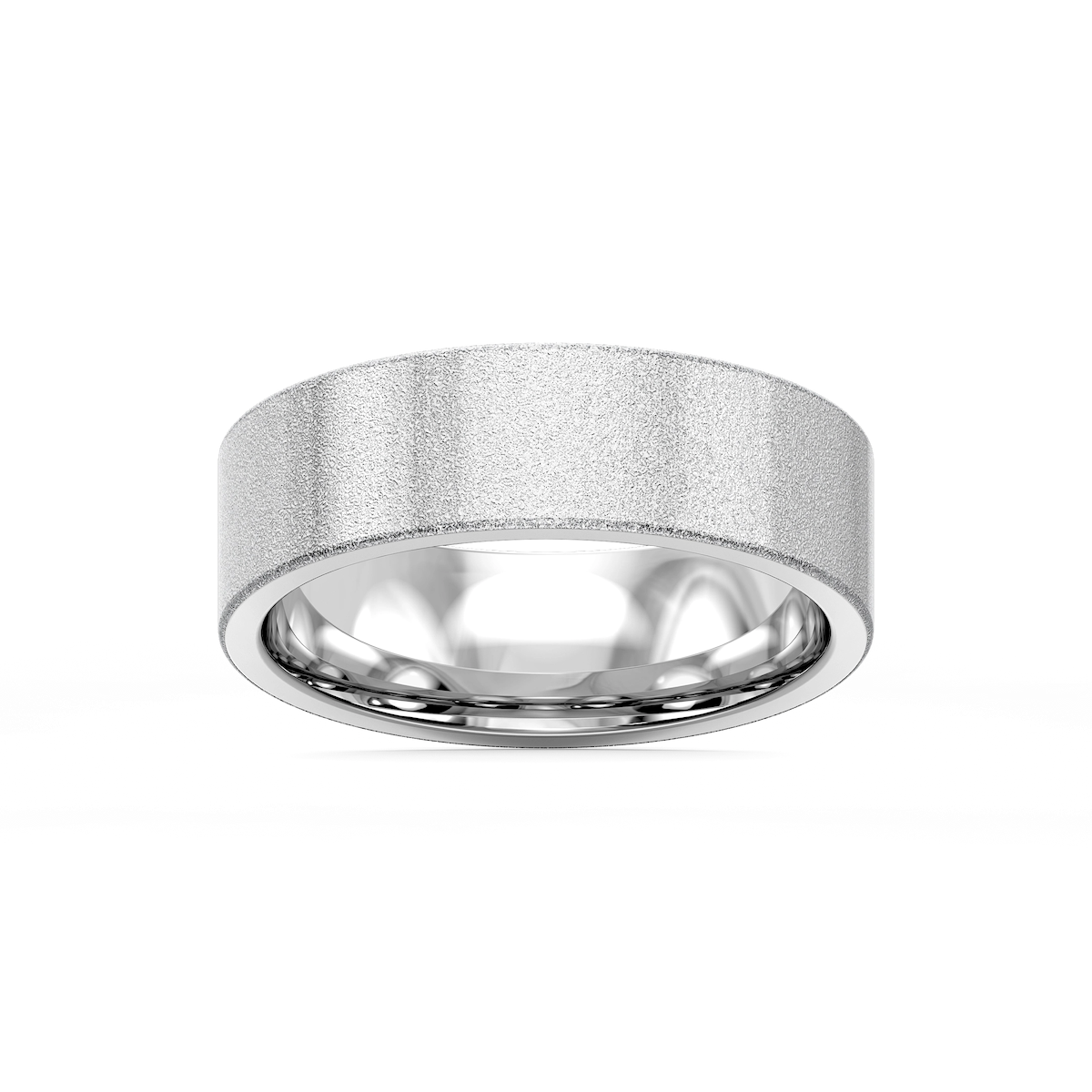 Aspen 6.00mm Flat Plain Metal Band
