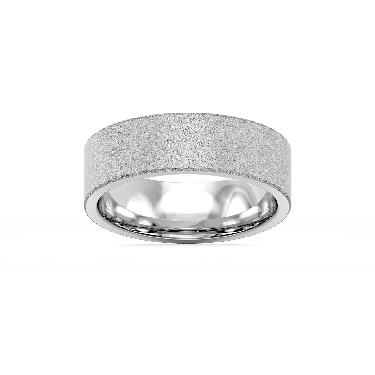 Aspen 6.00mm Flat Plain Metal Band