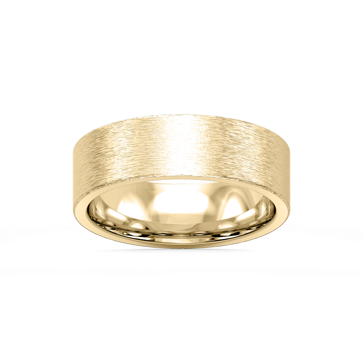 Aspen 6.00mm Flat Plain Metal Band