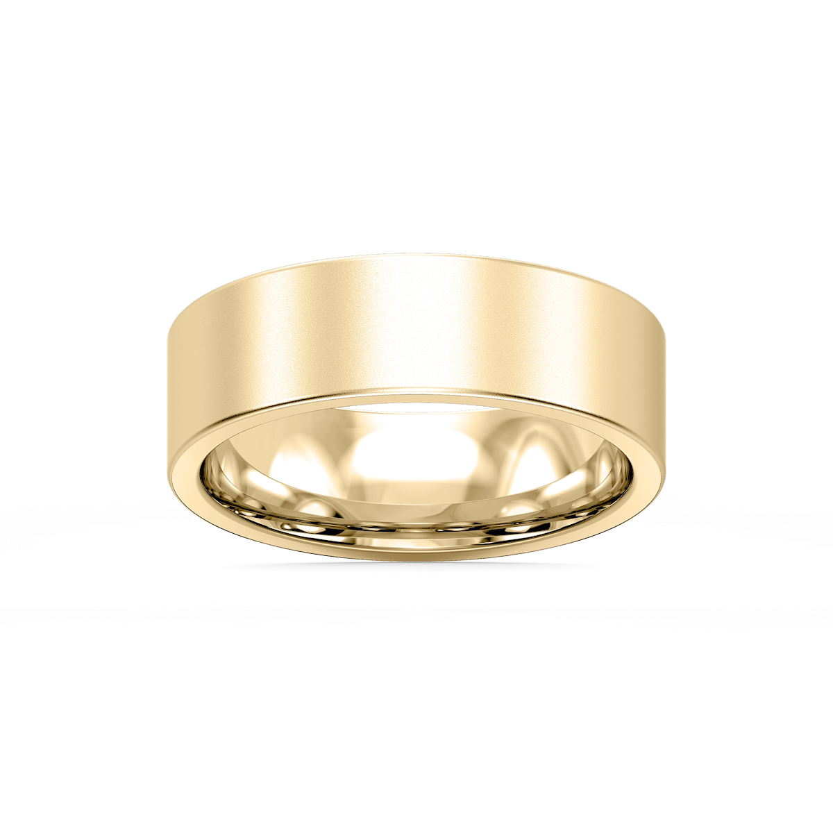 Aspen 6.00mm Flat Plain Metal Band