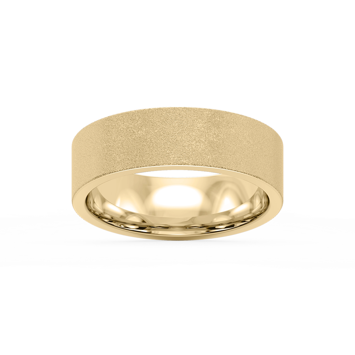 Aspen 6.00mm Flat Plain Metal Band