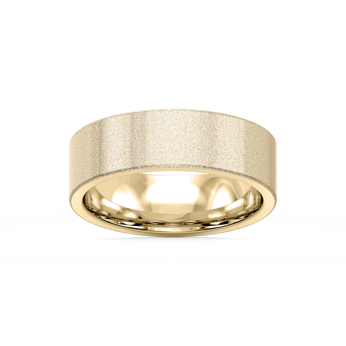 Aspen 6.00mm Flat Plain Metal Band