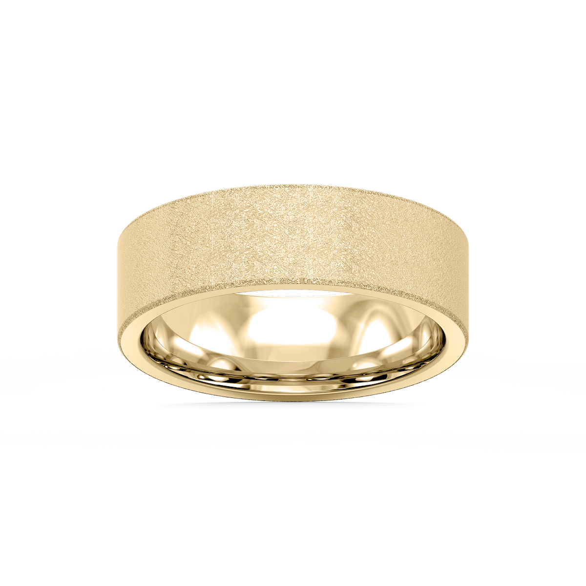 Aspen 6.00mm Flat Plain Metal Band