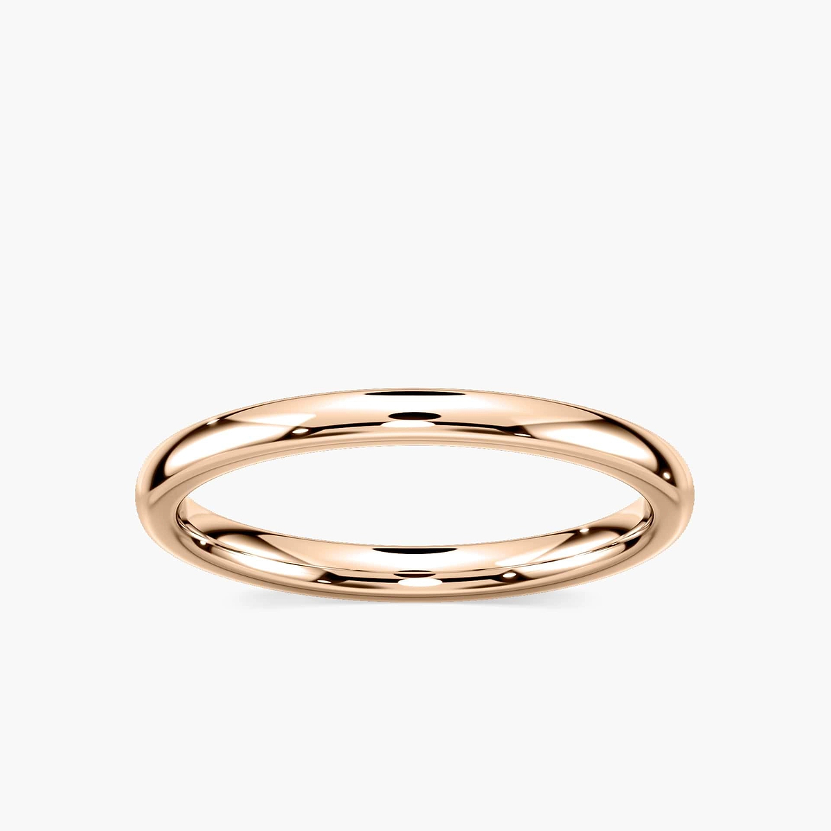 Dior 2.20mm Dome Plain Metal Band