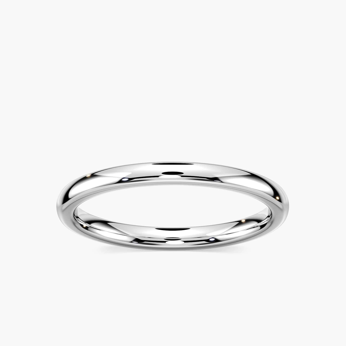 Dior 2.20mm Dome Plain Metal Band