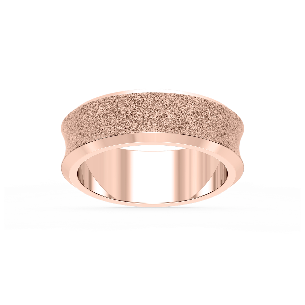 Dune 6.00mm Concave Bevel Plain Metal Band