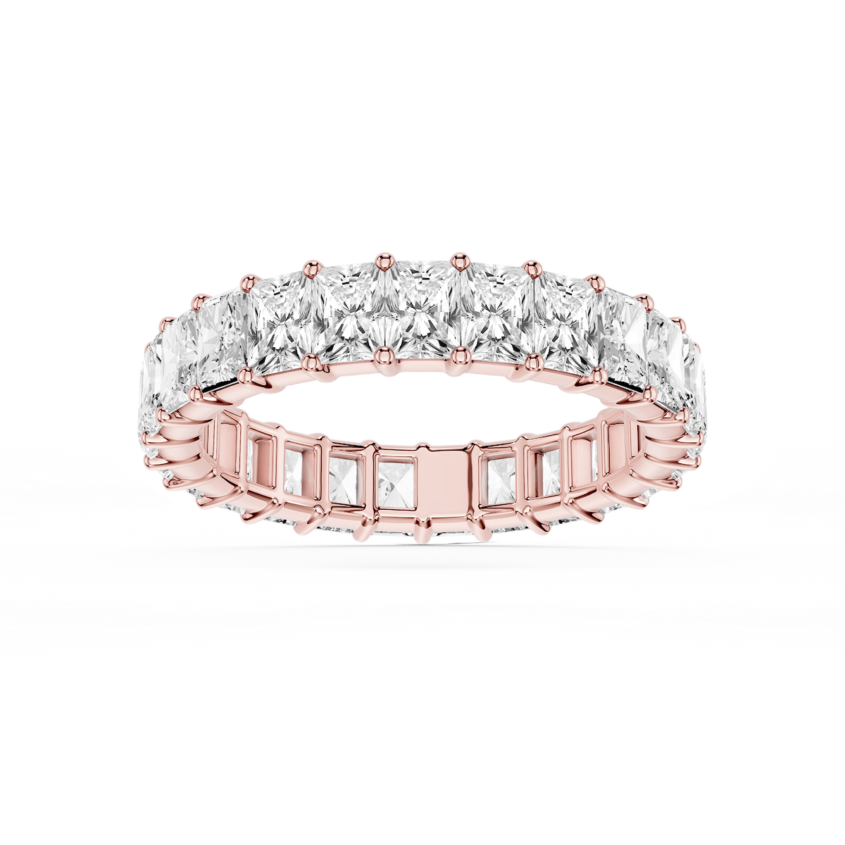 Harlow Radiant Lab Grown Diamond Shared Prong Eternity Band