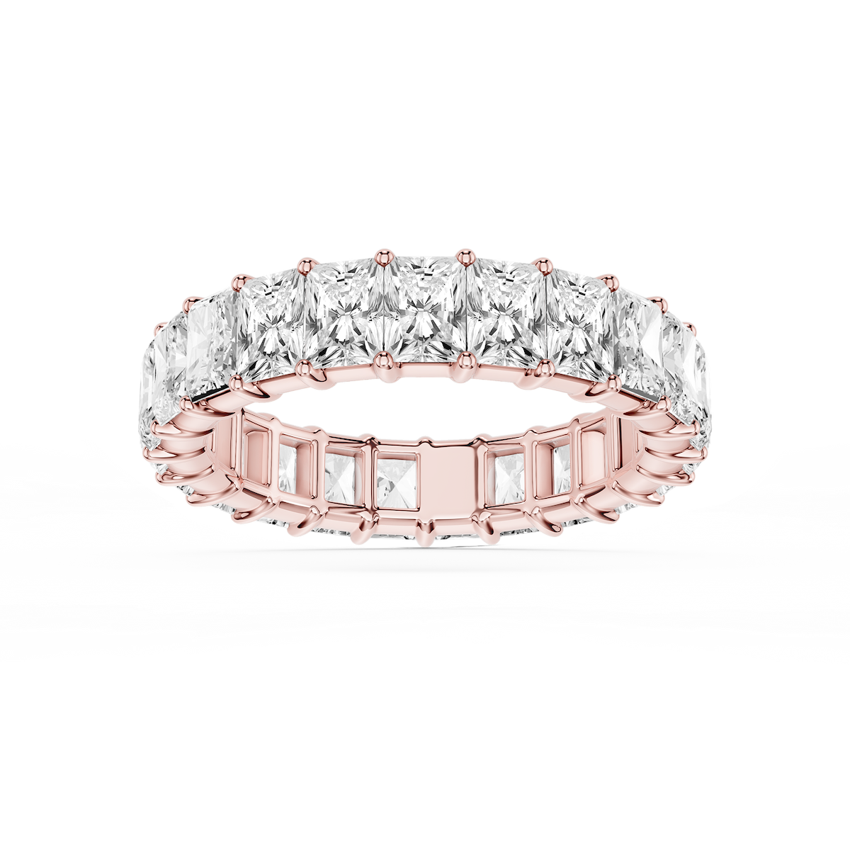 Harlow Radiant Lab Grown Diamond Shared Prong Eternity Band