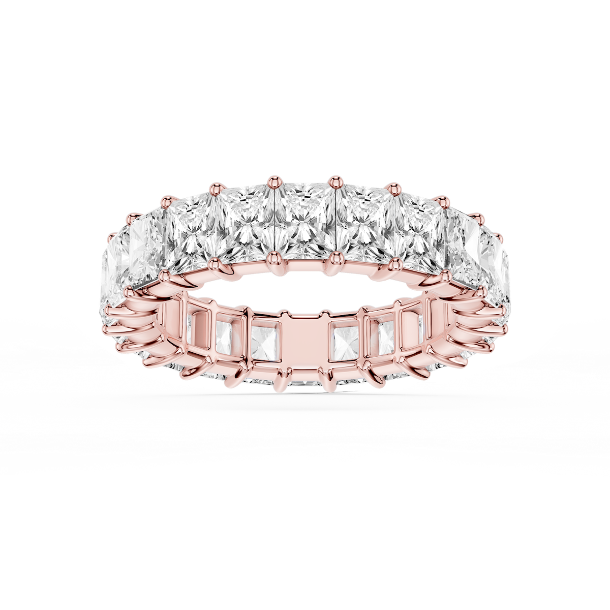 Harlow Radiant Lab Grown Diamond Shared Prong Eternity Band