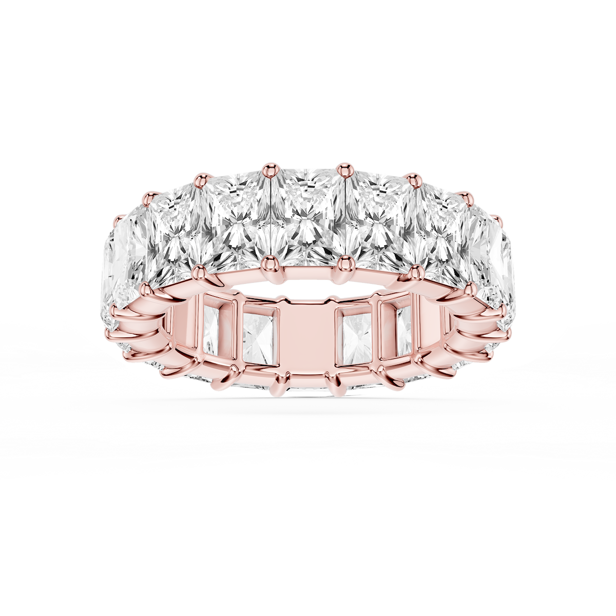 Harlow Radiant Lab Grown Diamond Shared Prong Eternity Band