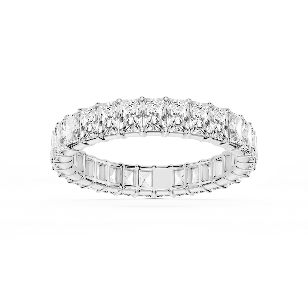 Harlow Radiant Lab Grown Diamond Shared Prong Eternity Band