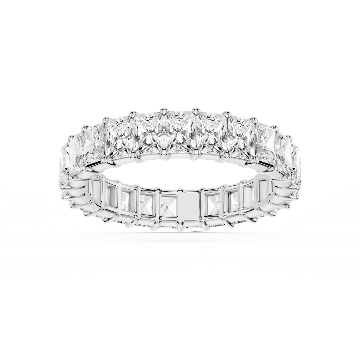 Harlow Radiant Lab Grown Diamond Shared Prong Eternity Band