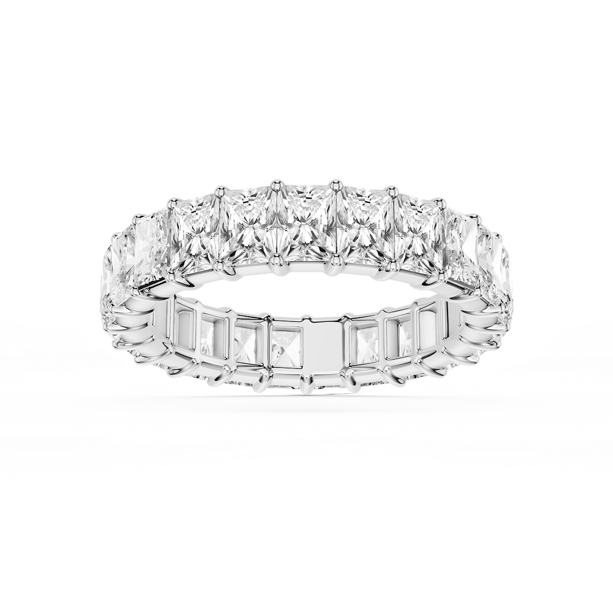 Harlow Radiant Lab Grown Diamond Shared Prong Eternity Band