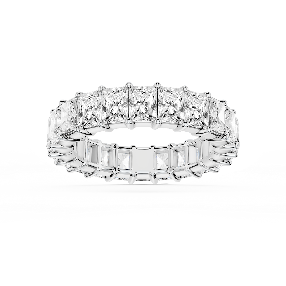 Harlow Radiant Lab Grown Diamond Shared Prong Eternity Band