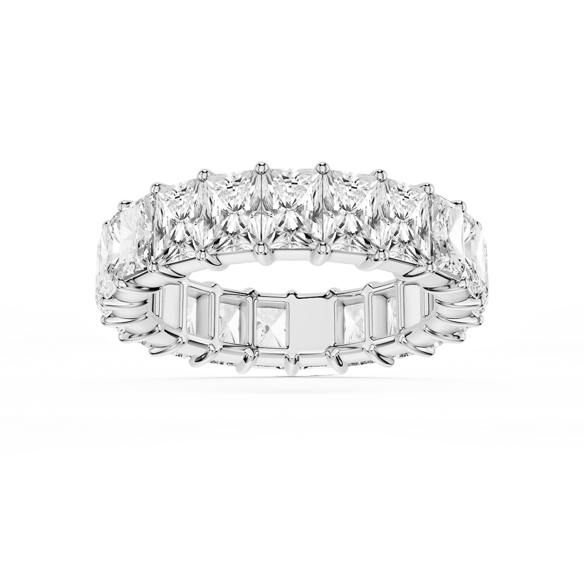 Harlow Radiant Lab Grown Diamond Shared Prong Eternity Band