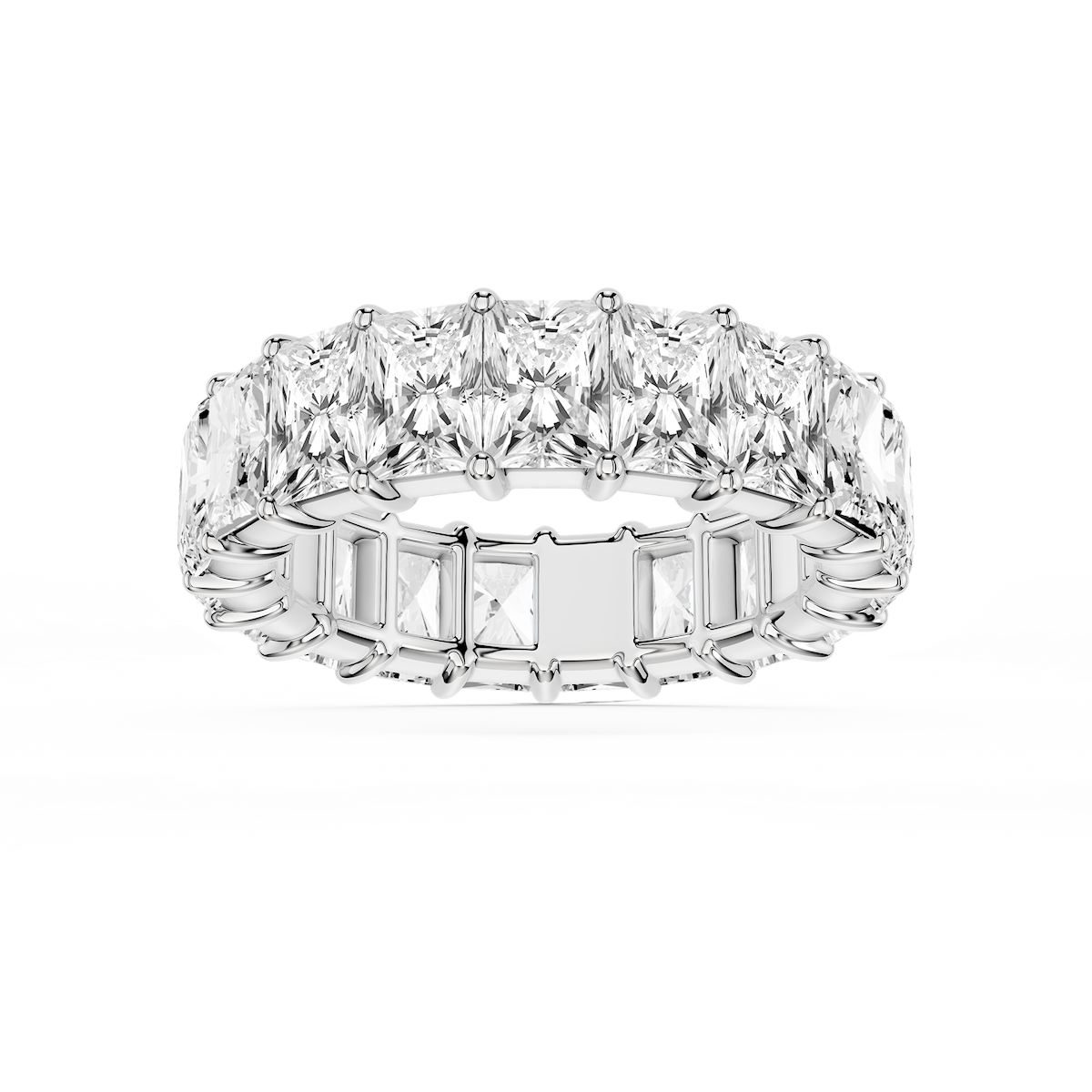 Harlow Radiant Lab Grown Diamond Shared Prong Eternity Band