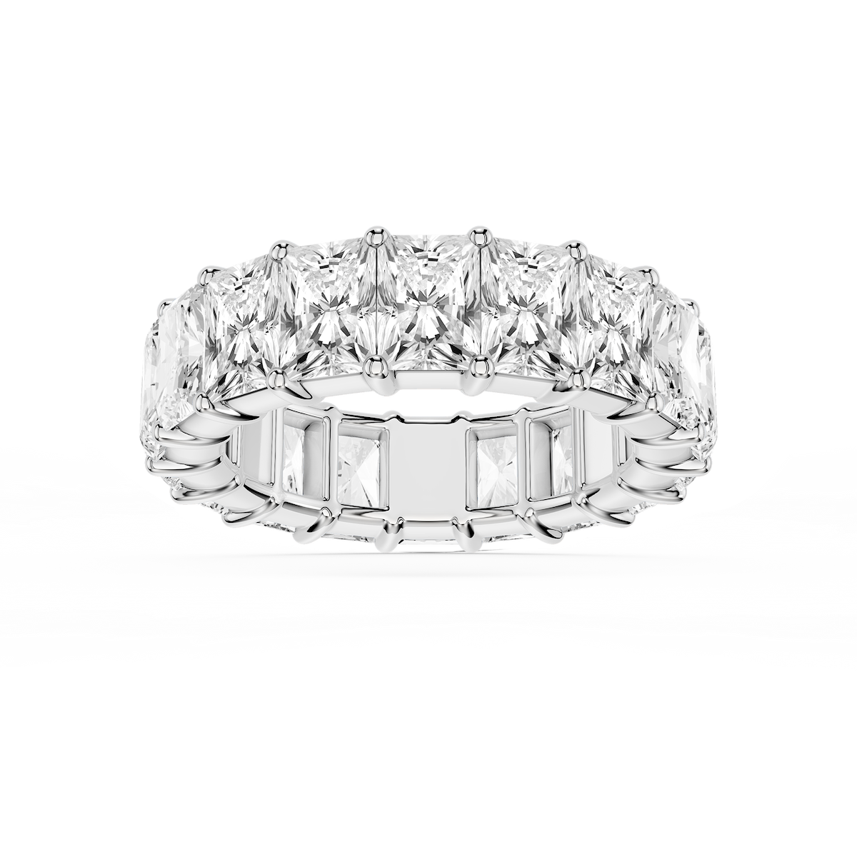Harlow Radiant Lab Grown Diamond Shared Prong Eternity Band
