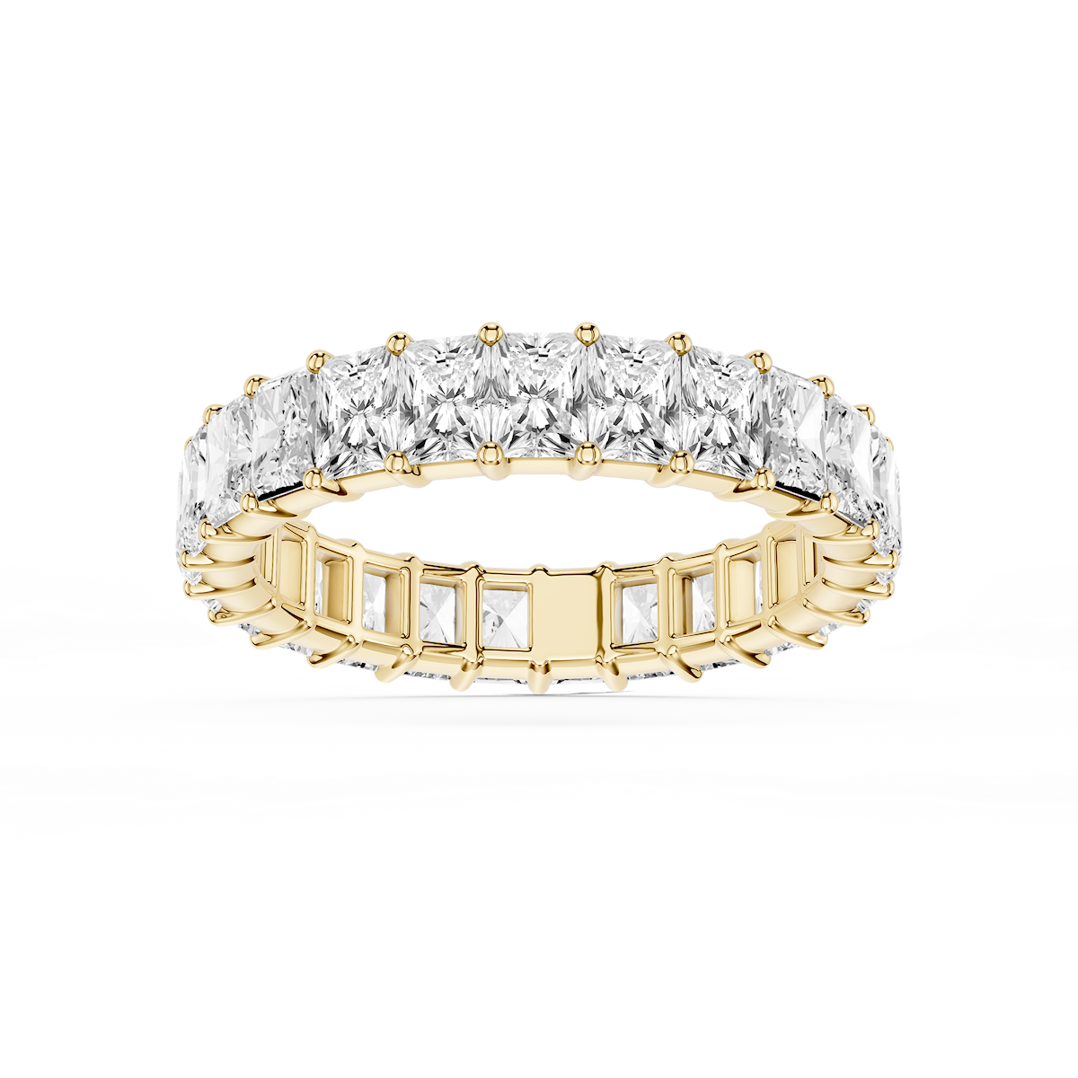 Harlow Radiant Lab Grown Diamond Shared Prong Eternity Band