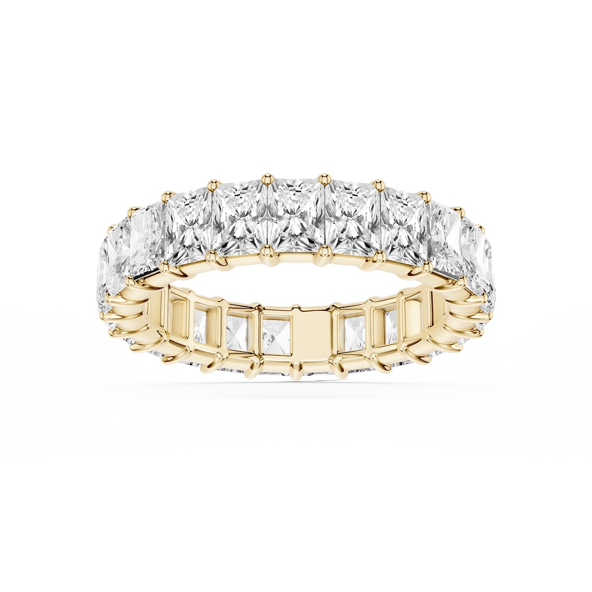 Harlow Radiant Lab Grown Diamond Shared Prong Eternity Band