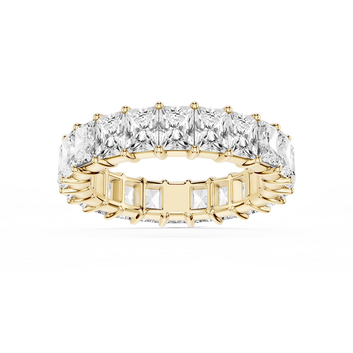 Harlow Radiant Lab Grown Diamond Shared Prong Eternity Band