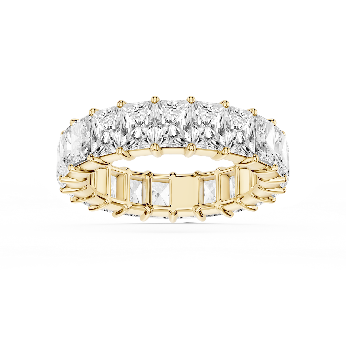 Harlow Radiant Lab Grown Diamond Shared Prong Eternity Band