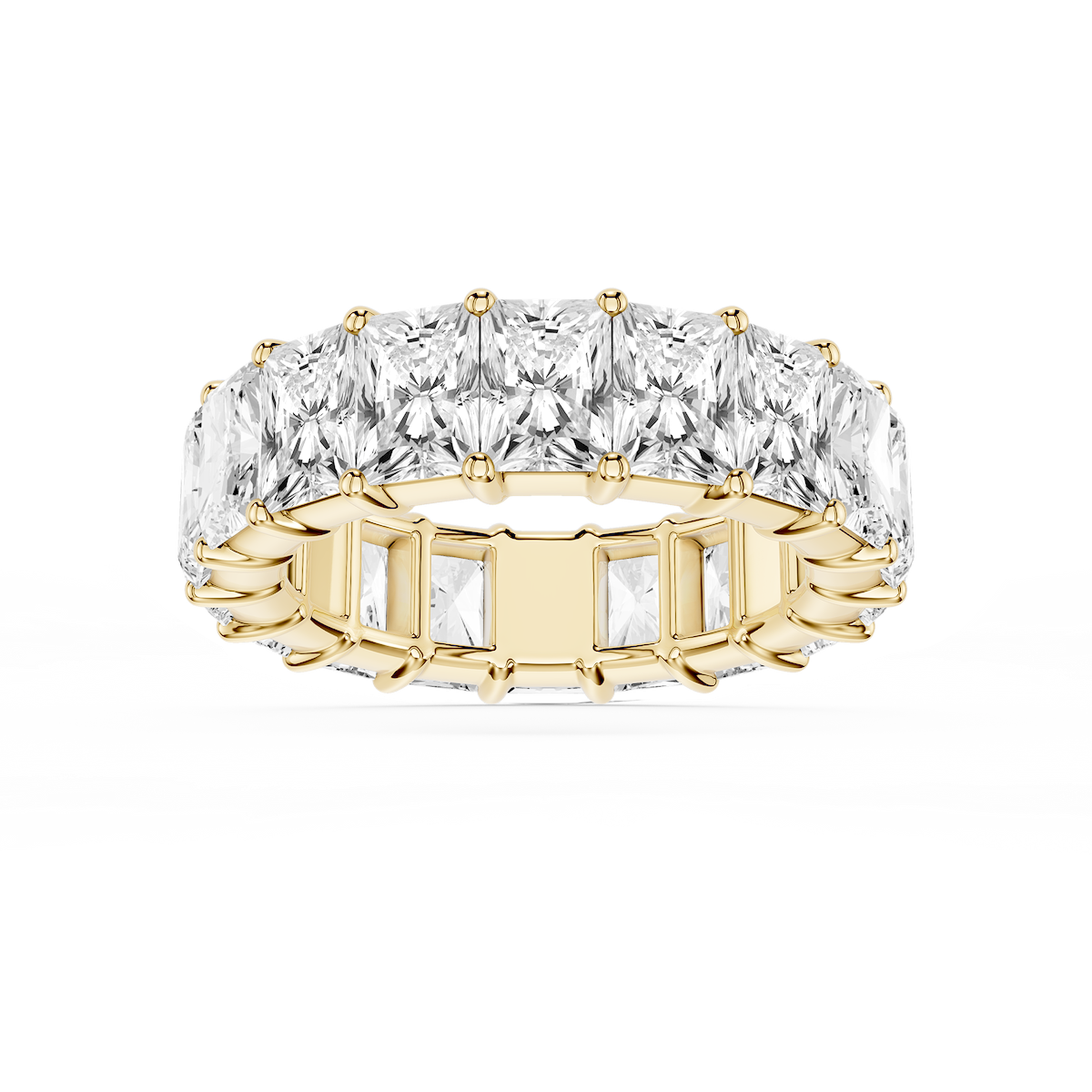 Harlow Radiant Lab Grown Diamond Shared Prong Eternity Band